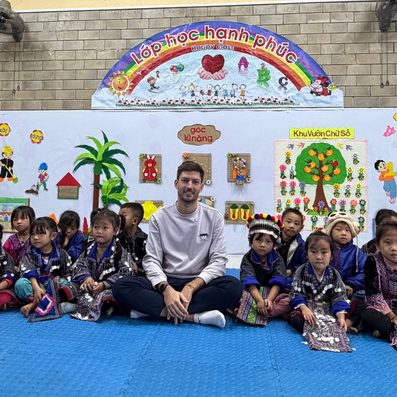 A sneaker that supports education